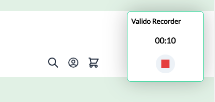 Valido Chrome extension