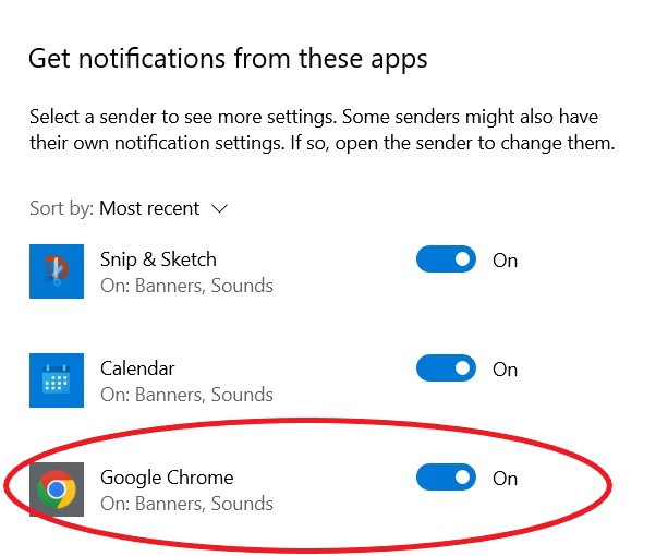 Windows 10 apps allowed